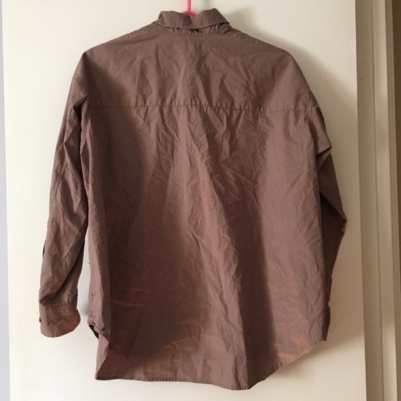 Wilfred Mauve Button Down Shirt - Picture 4 of 5